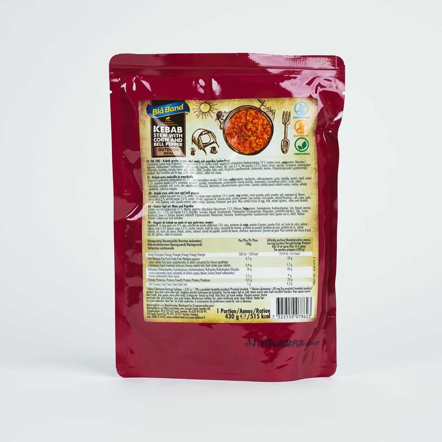 Mjukkonserv Vegetarisk Kebabgryta